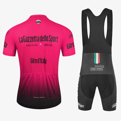 Tour Of Italy Bicycle Clothes Cycling Jersey Set Summer Road Bike Short Sleeve Cycling Clothing Men Mtb Jersey Set Sport Wear
