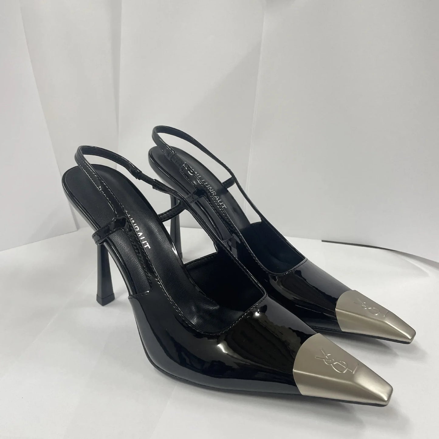 2026 New Summer Style Pointed Toe Stiletto Sandals with Single Strap, Microfiber Lining, Rubber Sole, Sexy High Heels