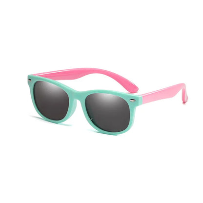 Kids Polarized Sunglasses TR90 Boys Girls Sun Glasses Silicone Safety Glasses Gift for Children Baby UV400 Eyewear