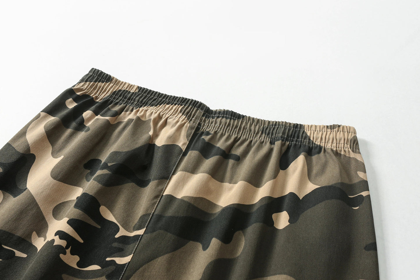 Men's  Camouflage Cargo Pants Sweatpants Outdoor Bunched Long Trousers  Casual Autumn Multi-Pocket Durable Workwear Male Trouser