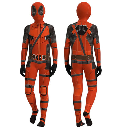 Kids Superhero Spider Costume Spandex Jumpsuit Halloween Cosplay Costumes Bodysuit Kids Separation Party Set Jumpsuit Halloween