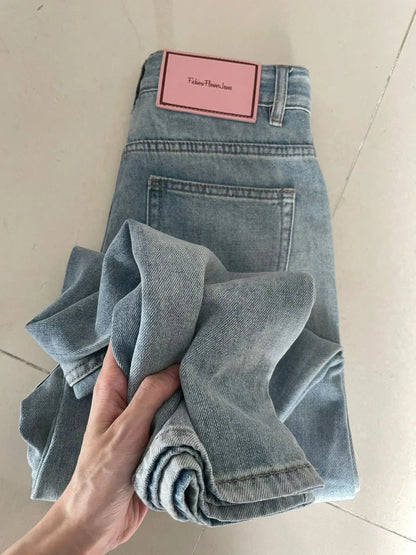 Women Wide Leg Baggy Jeans Long Skater Trousers
