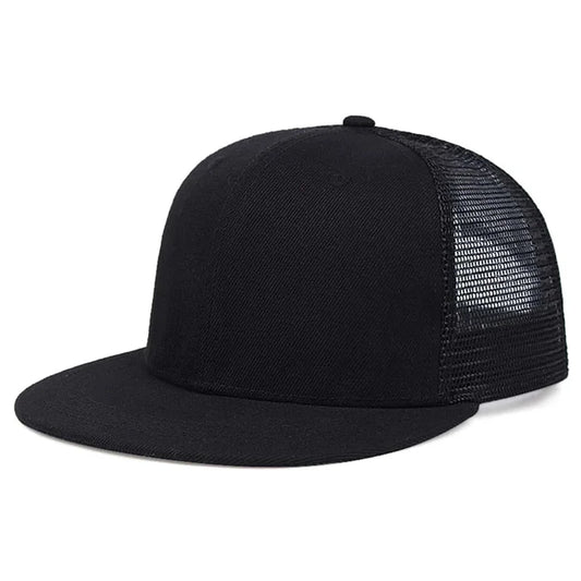 Fashion Men Baseball Cap Blank Mesh Camouflage Solid Color Hip Hop Hat Outdoor Sports Visor Snapback Hats Trucker Caps