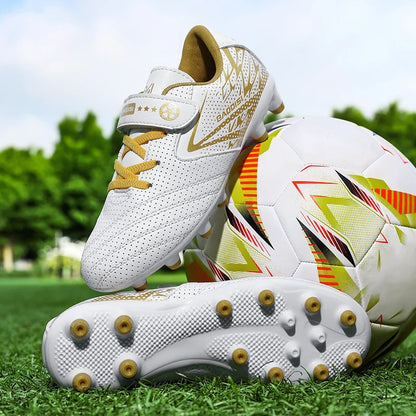 New Kid Soccer Shoes Match Non-Slip Professional Match Boys Outdoor Football Boots Comfortable Sneakers Sports Shoes Unisex