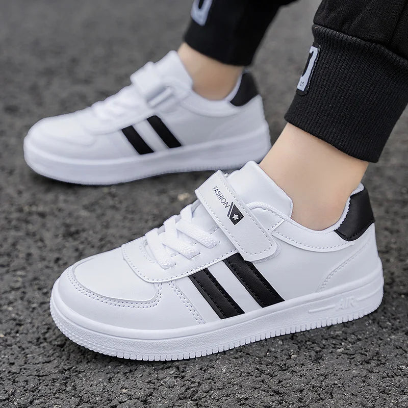Boy Kids Sneakers White Shoes for Girls Sport Tenis Casual Children School Walking Running Shoes Non Slip Size 28-39