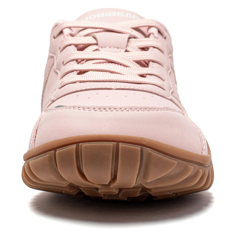 Wide Toe Shoes Unisex Artificial Barefoot Sneakers Casual Lace Up Outdoor Travel Shoes for Women Men