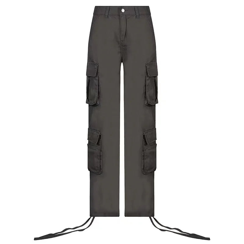 Low Waist Fashion Trendy Workwear Denim Casual Pants