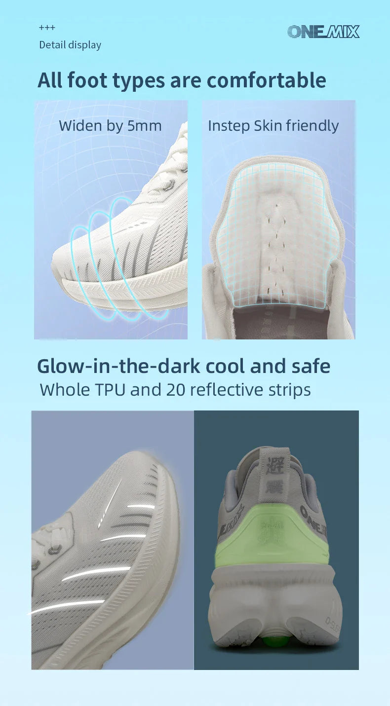 Running Shoes for Men Outdoor Fitness Sport Shoes Anti-skid Cushioning Ultra-Light Support Comfort Man Trainers Sneakers