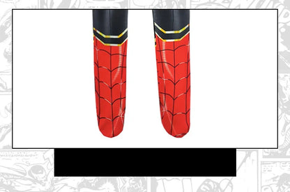Kids Spider Boy Cosplay Costume Superhero Morales Cosplay Jumpsuit Miles Zentai Jumpsuit Halloween Carnival Party Costume Adult