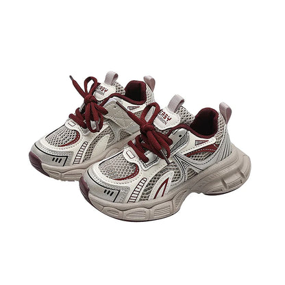 Children Sports Shoes Spring Autumn Mesh Breathable Causal Training Sneakers for Boys Girls Classic Kids School Basketball Shoes