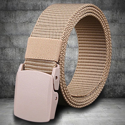1/2PCS Military Men Belt Army Belts Adjustable Belt Men Outdoor Travel Tactical Waist Belt with Plastic Buckle for Pants 120cm