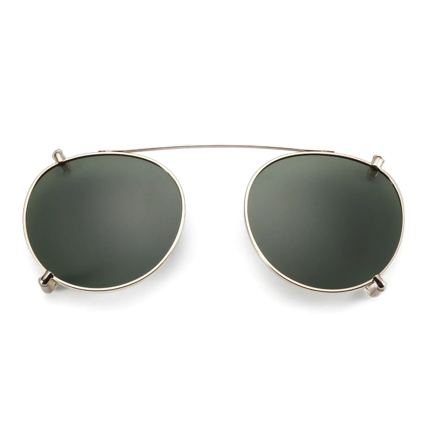 Steampunk Style Glasses (Anti Blue Light Blocking Eyewear) + Clip Lenses（Polarized Sunglasses Clips）for Women Men