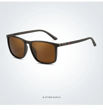 Luxury Square Vintage Polarized Sunglasses For Men Women Fashion Travel Driving  Sun Glasses Male TR90 Eyewear UV400