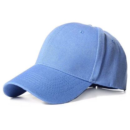 Men Women Multiple Colour Baseball Cap Peaked Cap Solid Color Adjustable Unisex Spring Summer Dad Hat Shade Sport Baseball Cap