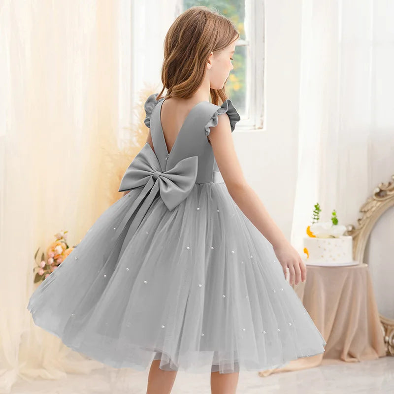 2026 Girls Princess Tutu Dress Flower Girl Gown Piano Performance Host Outfit Party Dress prom dresses girls dresses