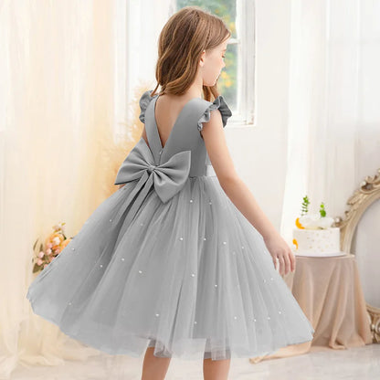 2026 Girls Princess Tutu Dress Flower Girl Gown Piano Performance Host Outfit Party Dress prom dresses girls dresses