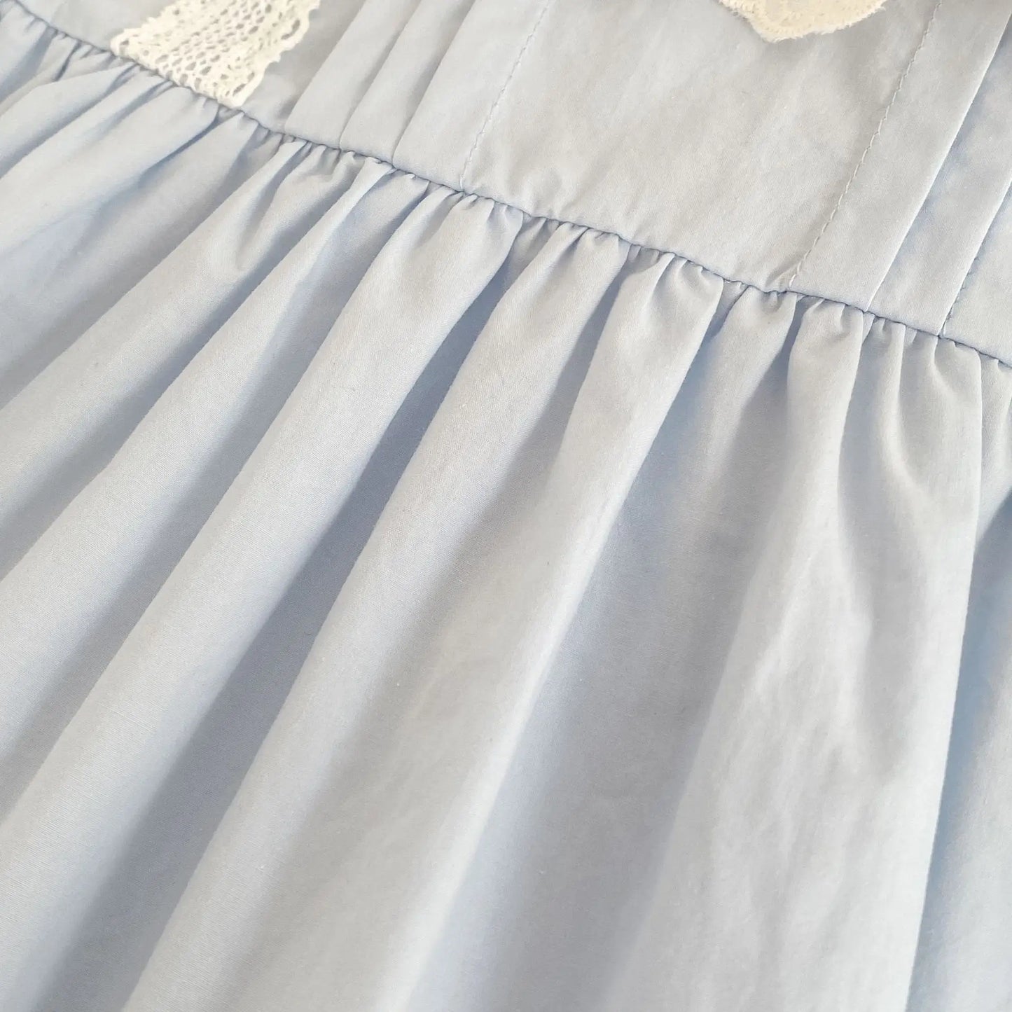 2026 Summer Girls New Korean Lace Collar 2-6Yrs Girl Dress Baby Girl Stylish Sleeveless Dress Girls Princess Korean Dress