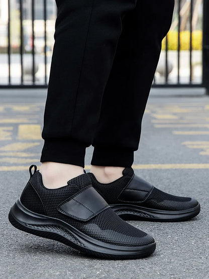 Men Orthopedics Wide Feet Swollen Walking Casual Shoes Thumb Eversion Adjusting Soft Comfortable Diabetic Man Shoes Big Size