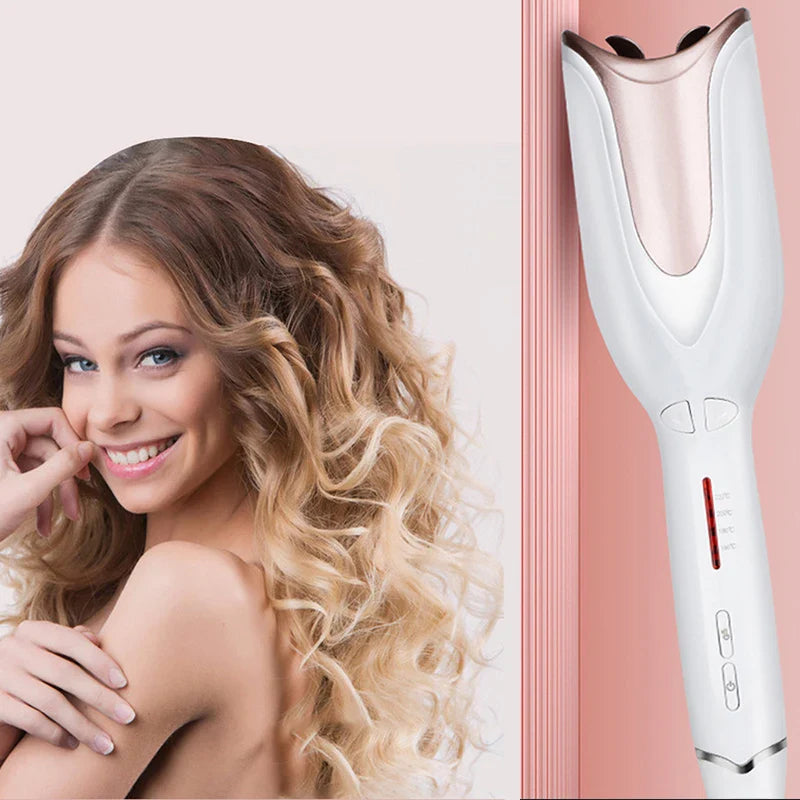 Auto Hair Curling Iron Ceramic Rotating Air Curler Air Spin Wand Styler Curl Machine Magic Hair Curler