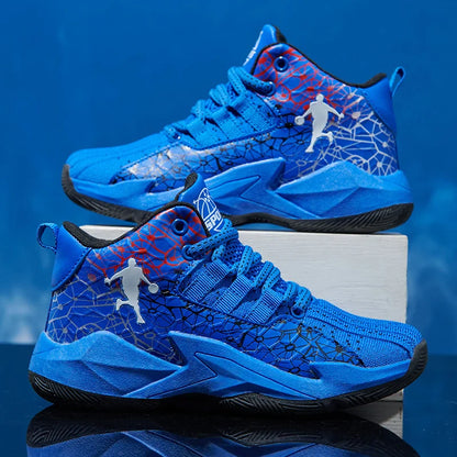 2026 Kids Sneakers Boys Basketball Shoes Children's Casual Shoes Outdoor Training Running Sneakers Child Non-slip Comfortable 8
