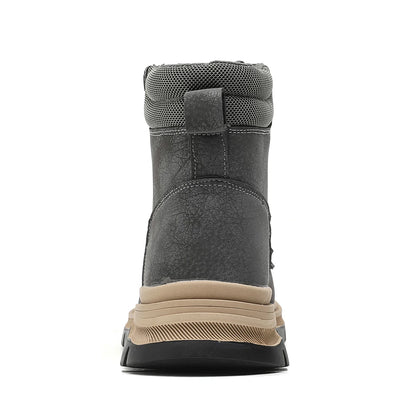 New Non Slip Work Shoes Men Work Boots Indestructible Safety Shoes Steel Toe Shoes Puncture-Proof Sneakers Male Footwear Shoes