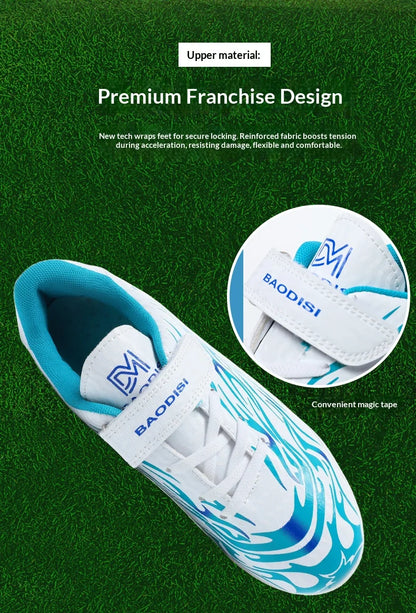 Baseball Cleats for Girls Boys Softball Shoes Kids Indoor Soccer Turf Shoes Futsal Athletic Cleats for Toddler/Little/Big Kid