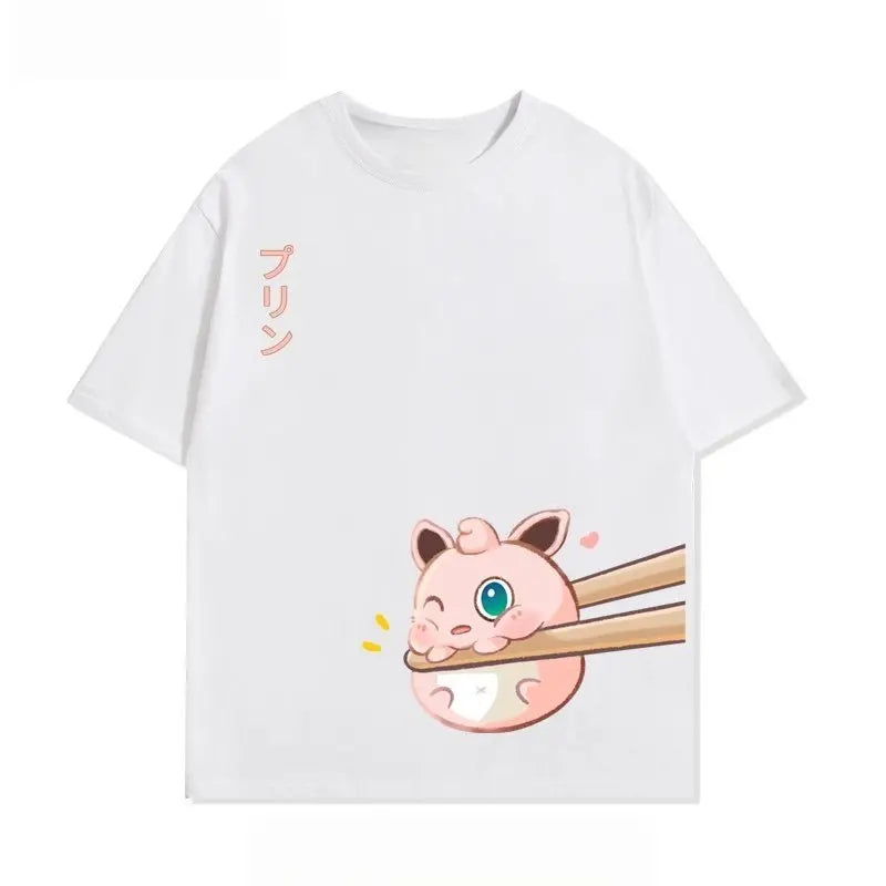 Oversized Pokemon Anime Graphic T Shirt Man Women Casual Cotton Short Sleeve Tee Top Y2k Streetwear Print Clothing 2026 Summer