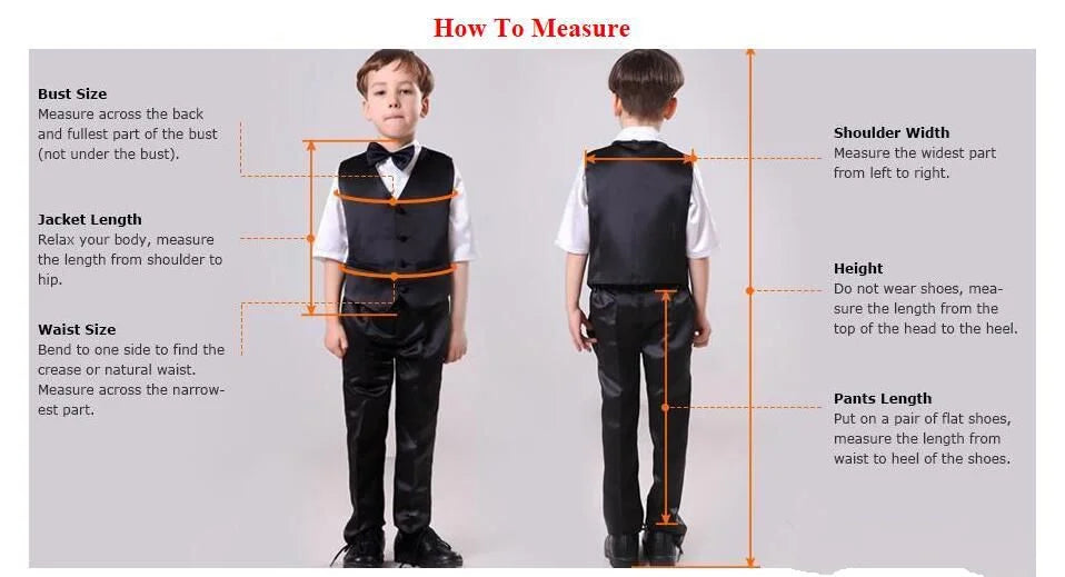 Black Beaded Crystals Suits For Boys 3 Pieces Sets Single Breasted Prom Blazer Sets Kids Formal Wedding Party Tuxedos