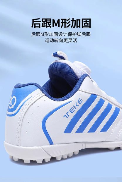New Kids Soccer Shoes School Football Boots Boys Girls Cleats Grass Sneakers Child Outdoor Athletic Training Sports Footwear