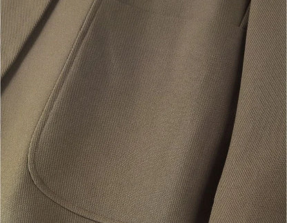 2 Piece Outfit Set Male Solid Color Youth Trends Costumes Ceremony Pants Full Men's Suits and Blazers Clothes Classic Elegant