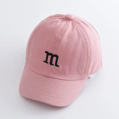 Children's Thin Visor Cap Handsome Letter Baseball Cap Outdoor Sun Hat