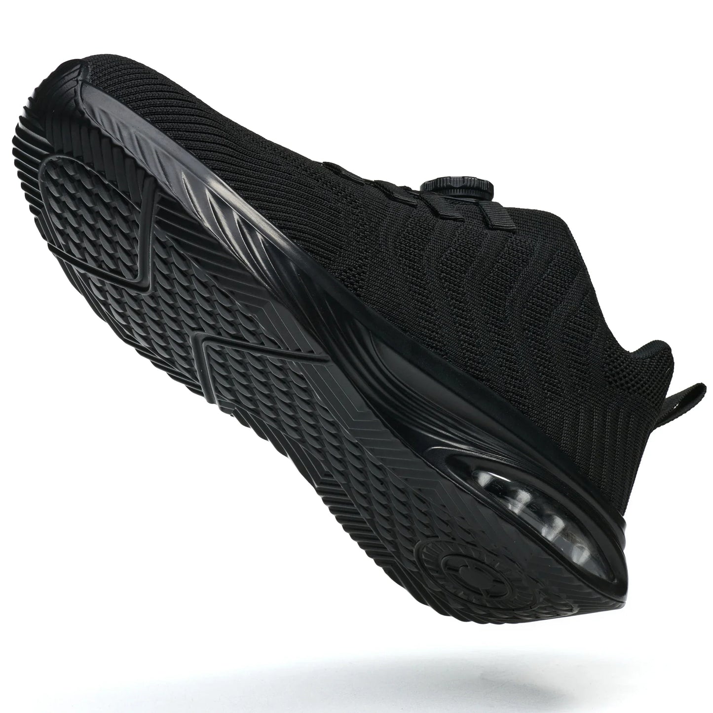 Men's Safety Shoes Anti-impact Lightweight Breathable Plastic Cap Toe Work Shoes Fashionable Button Design for Men