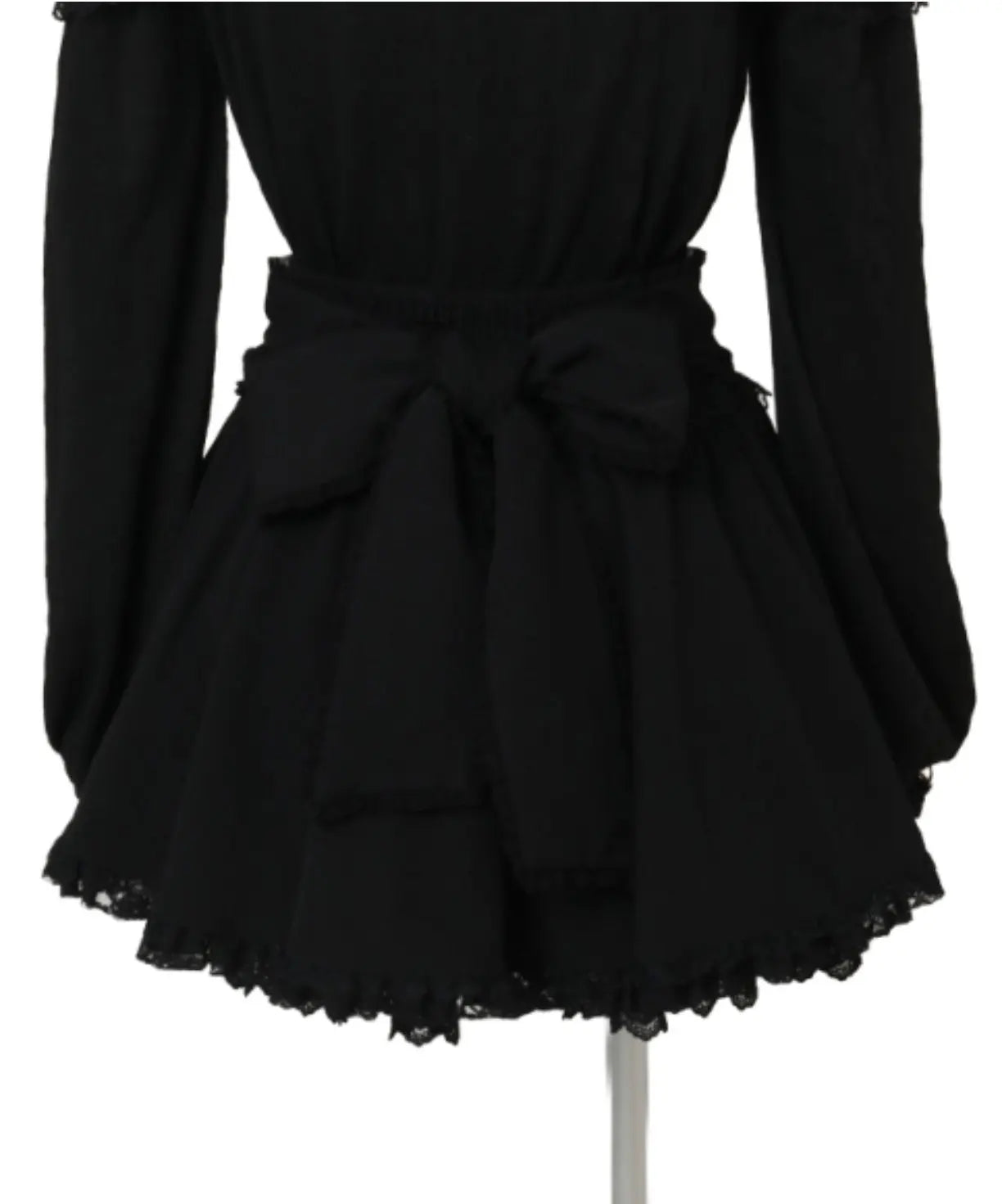 Liz Japanese New 2026 Spring Sweet Girl Heart Buckle Double Bow Lace Patchwork High-waisted Kawaii Elegant Princess Short Skirt