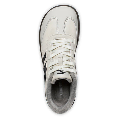 Wide Toe Shoes Unisex Artificial Leather Faux Fur Lined Sneakers Casual Retro Lace Up Shoes for Women Men