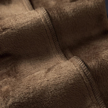 2025 New Winter Fleece Warm Corduroy Pants Men Business Fashion Slim Fit Stretch Thicken Gray Khaki Fluff Casual Trousers Male