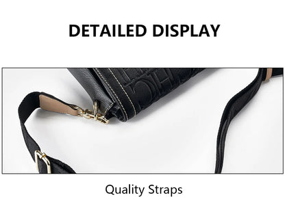 Autumn and Winter Solid Color Crossbody Bag Letter Printing High Quality Women's Fashion Elegance 2025 Classic Women's Bag