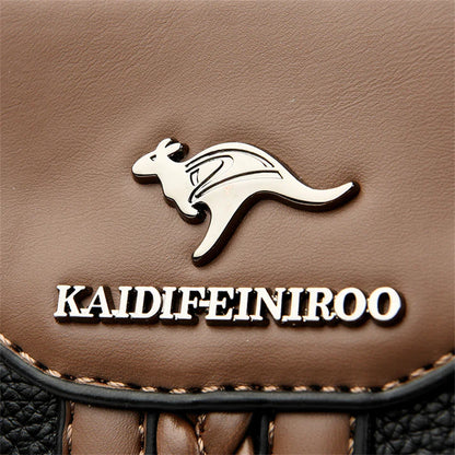 Luxury Designer Multi Layered Women's Handbag 2024 Trendy High Quality Soft Leather Messenger Bag Women's Shoulder Crossbody Bag