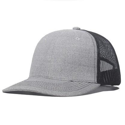 New Fashion Slight Curved Brim Baseball Cap For Men Women Summer Breakable Net Blank Truck Caps Sun Hat