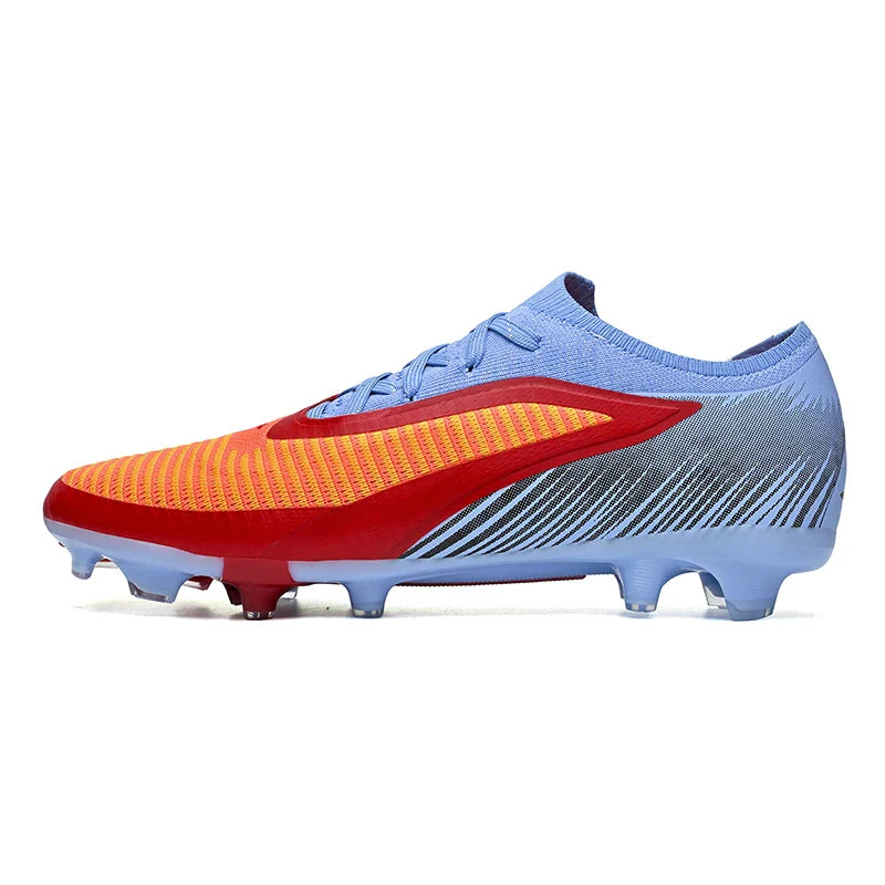 New Football Shoes Professional Low-top Soccer Field Cleats Outdoor Breathable Athletic Spikes Youth Boys Football Shoes Unisex