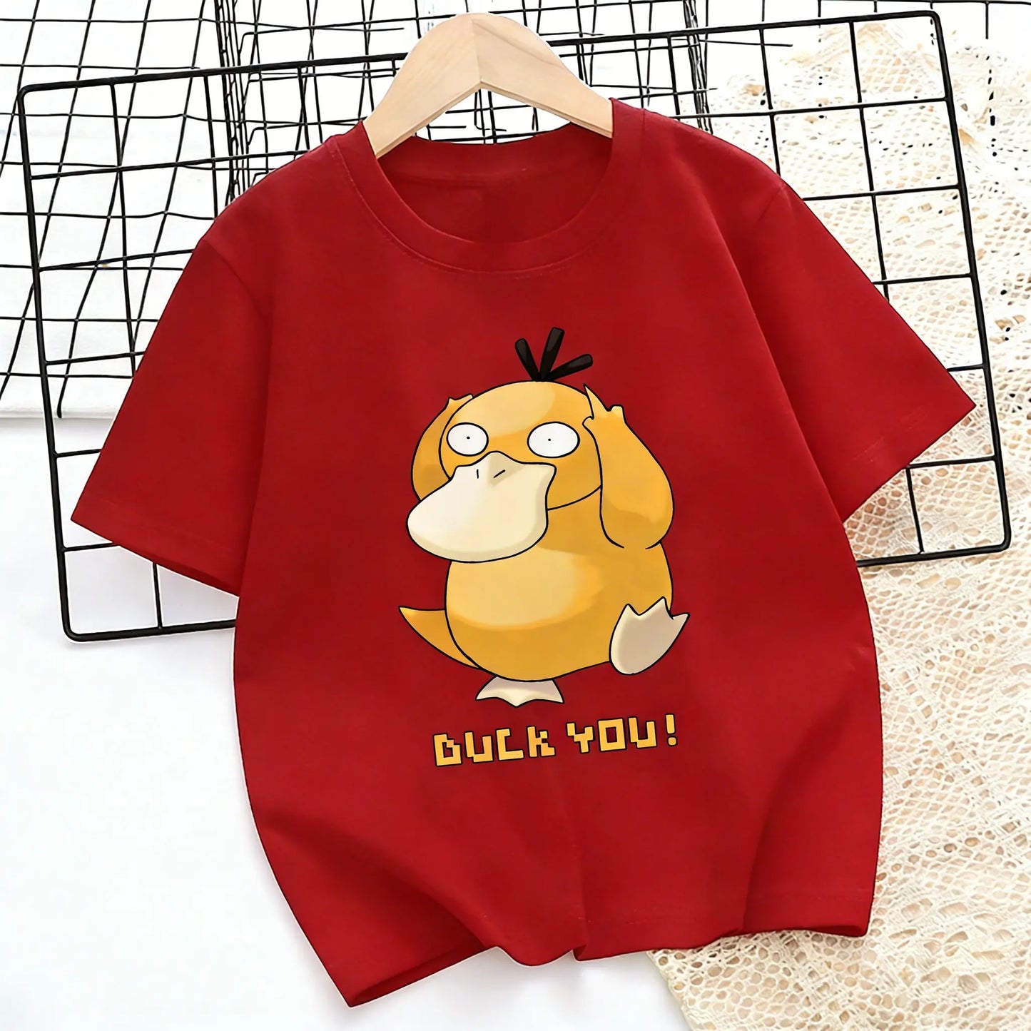 Graphic T Shirt Man Women Short Sleeve Tee Top Streetwear Oversized Casual Parent-child Clothing