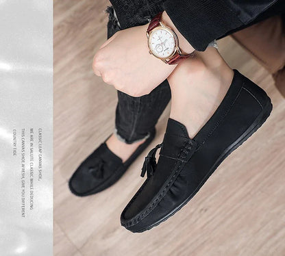 Outdoor Fashion Men's Casual Shoes Comfortable Male Loafers Non-slip Walking Sneakers Breathable Flats Driving Shoes Lazy Shoes