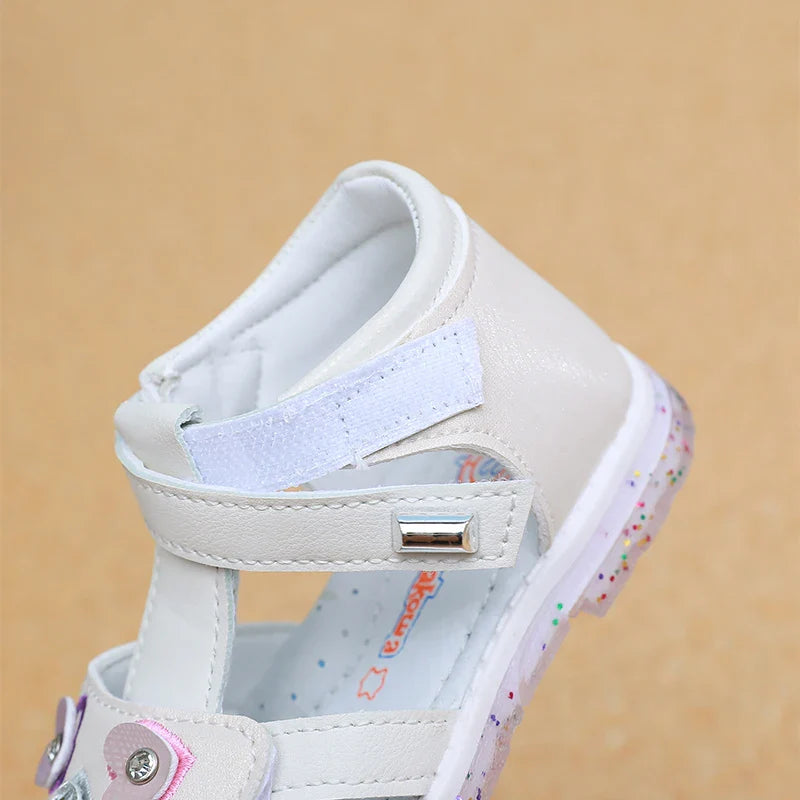 Children Sandals Summer Little Girl Sandals Baotou Girls Beach Sandals Hollow Breathable Baby Shoe