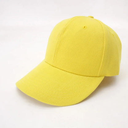 Fashion Retro Solid Color Men and Women Universal Baseball Cap Outdoor Sports Casual Girl Ponytail  Hat Sale