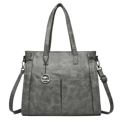 Genuine Brand Fashion Luxury High Quality 3 Layers Leather Handbag Women 2024 Crossbody Bags for Women Lady Large Capacity 2024
