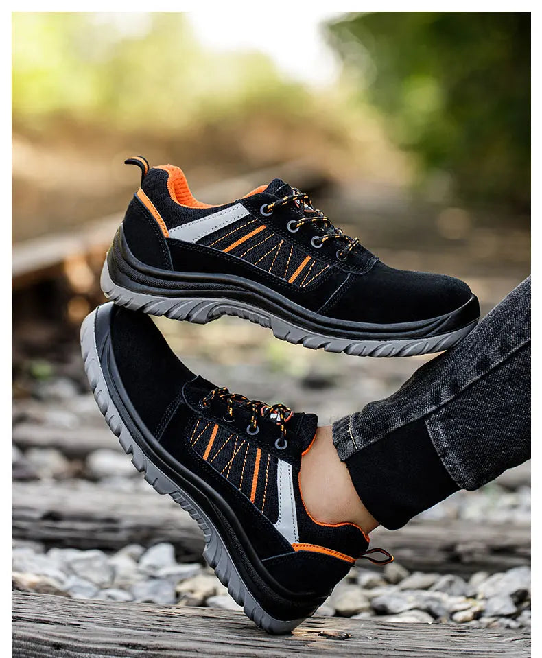 Plastic toe cap composite safety shoes men metal free working  boots  insulation shoes electrician