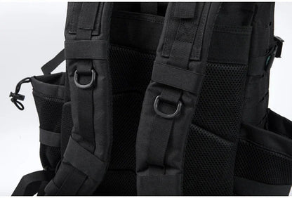 25L/45L Tactical Backpack for Men and Women Outdoor Survival Bug Out Bag Small School Rucksack Hking with Bottle Holder