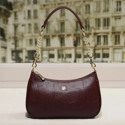Simple Shoulder Crossbody Bag Women's Handbag Fashion Partition Durable Luxury Brand Fashion Large Capacity Bent Moon Bag