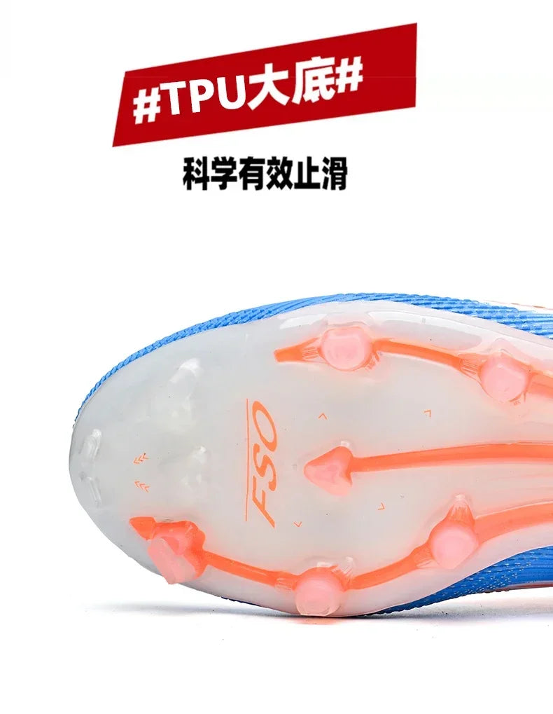 Men New Professional Football Boots Original Resistant Casual Grass Outdoor Non Slip High Quality Comfortable Male Soccer Shoes