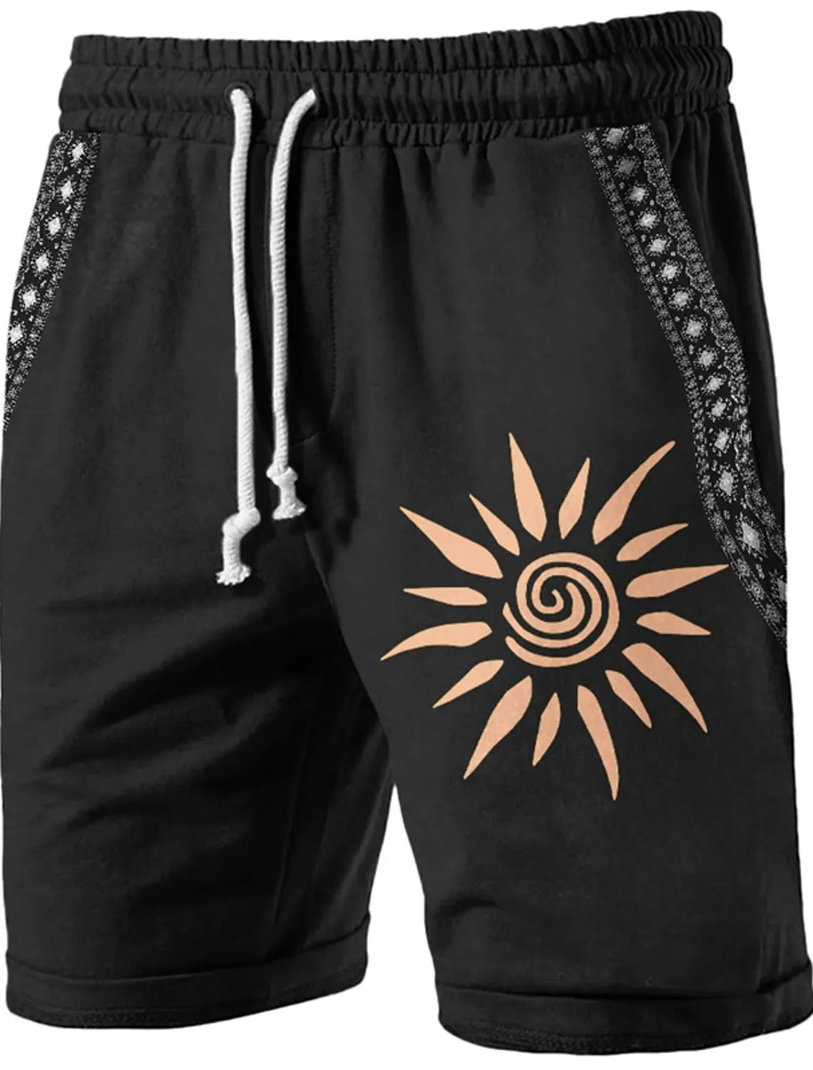 Men's Beach Pants Heavy Shaped Motorcycle 3D Printed Shorts Men Summer Breathable Shorts Fitness Street Shorts Men's Ropa Hombre