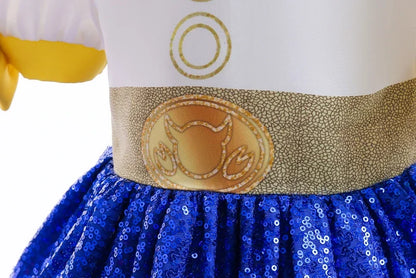 Vestido de menina Jessie, meninas Buzz Lightyear, vestido de desenho animado de vaca, roupas de Halloween, festa Toy Story, vestidos de cosplay, fantasia infantil